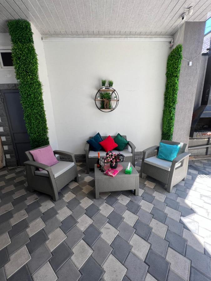 Cool Blue Interior Self Check In Apartment Ереван Екстериор снимка